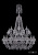 Подвесная люстра Bohemia Ivele 1410/20+10+5/400/XL-160/2d/Ni/V0300