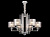Подвесная люстра Newport 4400 4406+1/C chrome