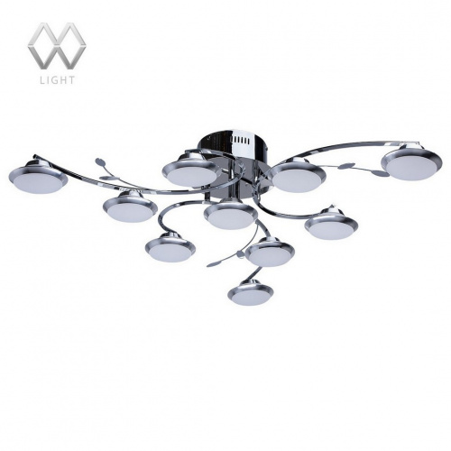 Светодиодная потолочная люстра Mw-Light Нанси 308010910 купить по низкой цене