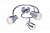 Светодиодный спот Arte Lamp CUFFIA A5621PL-3CC