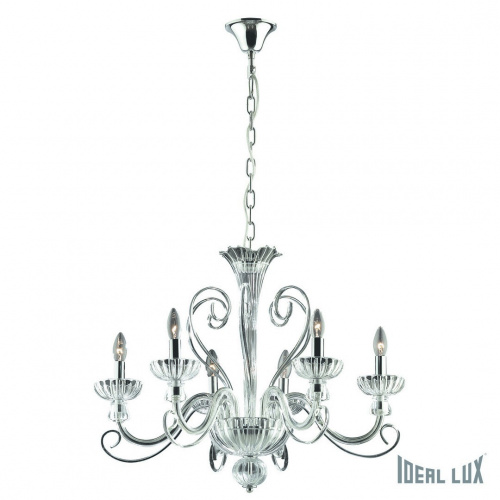 Подвесная люстра Ideal Lux ALEXANDER SP6 купить по низкой цене