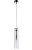 Светильник подвесной Crystal Lux BELEZA SP1 F CHROME
