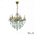 Подвесная люстра Ideal Lux FLORIAN SP6 ORO