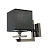 Бра Lumina Deco Flianelo LDW 1248-1 BK
