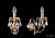 Бра Bohemia Ivele 1402B/1/160/G/M721
