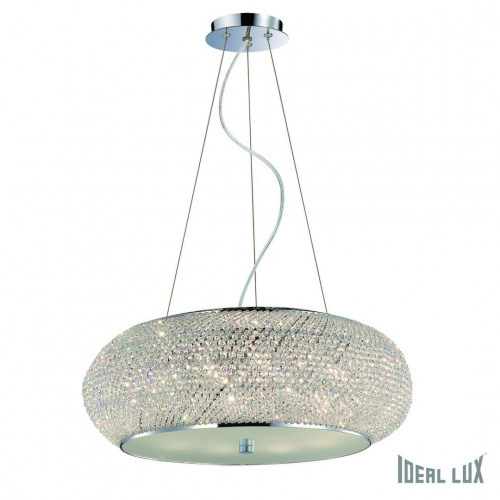 Подвесная люстра Ideal Lux PASHA' SP10 CROMO купить по низкой цене