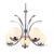 Подвесная люстра Arte Lamp CLAUDIA A8055LM-5CC купить по низкой цене