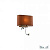 Бра Ideal Lux SHERATON AP2 MARRONE