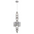 Подвесной светильник Crystal Lux Prima Prima SP1 A White-Gold/White
