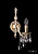 Бра Bohemia Ivele 1871/1/150/B/GW