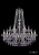 Подвесная люстра Bohemia Ivele 1410/12+6/300/h-95/G/V7010