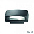 Уличное бра Ideal Lux ANDROMEDA AP1 NERO