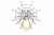 Бра DIVINARE SPIDERS INVASION 1308/02 AP-1