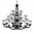 Подвесная люстра Larte Luce GELA L17700.19 купить по низкой цене