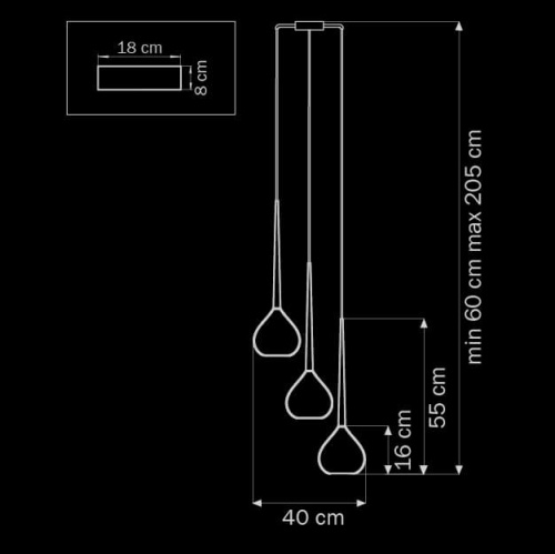 Подвесной светильник Lightstar FORMA 808230