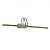 Светодиодная подсветка Ideal Lux BOW AP114 OTTONE SATINATO