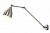 Бра Arte Lamp BRACCIO A2055AP-1SS