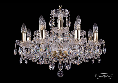 Подвесная люстра Bohemia Ivele 1402/8+4/195/G купить по низкой цене