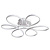 Светодиодный потолочный светильник Arte Lamp Diadema A2526PL-6WH