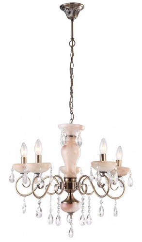 Подвесная люстра Arte Lamp ONYX RED A9591LM-5AB купить по низкой цене