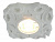 Встраиваемый светильник Arte Lamp CRATERE A5305PL-1WH