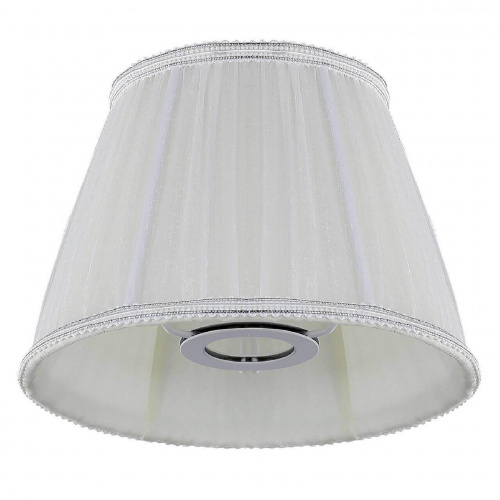 Абажур Crystal Lux для люстры Lampshade Emilia White
