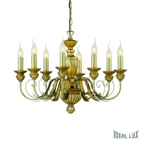 Подвесная люстра Ideal Lux DORA SP8 купить по низкой цене