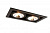Встраиваемый светильник Arte Lamp CARDANI SEMPLICE A5949PL-2BK