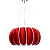Подвесной светильник Lumina Deco Bellmaria LDP 7788-500 RD