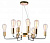 Подвесная люстра Arte Lamp GELO A6001LM-9BK