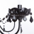 Подвесная люстра Arte Lamp ODILLIA A8918LM-7BK купить по низкой цене