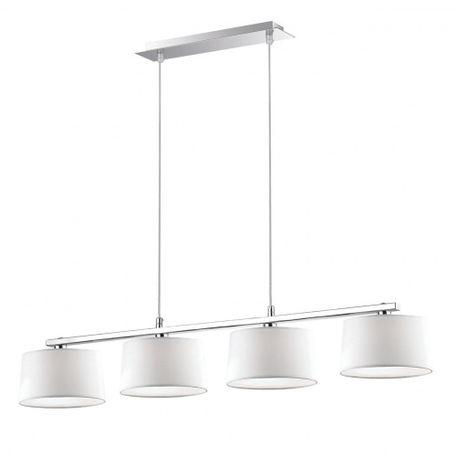 Подвесная люстра Ideal Lux HILTON SP4 LINEAR BIANCO купить по низкой цене