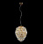 Подвесной светильник Crystal Lux CHARME CHARME SP3+3 LED GOLD/TRANSPARENT