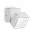 Светодиодное уличное бра Ideal Lux OMEGA SQUARE AP1 BIANCO
