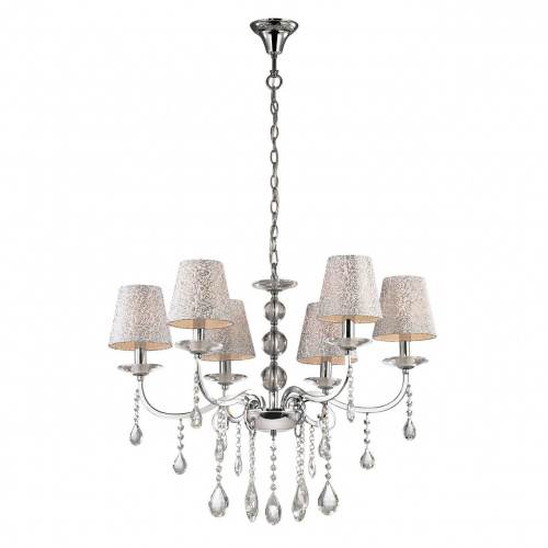 Подвесная люстра Ideal Lux PANTHEON SP6 ARGENTO купить по низкой цене