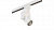 Трековый светильник Lightstar Illumo L1 (592076+051046) A1T051046