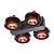 Светодиодный настенный светильник Odeon Light VIVACE 3818/40CL