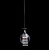 Подвесной светильник Crystal Lux CHIK CHIK SP1 CHROME