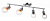 Спот Arte Lamp FUOCO A9265PL-4CC