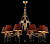 Подвесная люстра MAYTONI Chester RC0100-PL-10-R