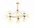 Подвесная люстра Kink Light Моди 07535-10,33