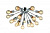 Потолочный светильник Arte Lamp FUOCO A9265PL-18CC