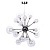 Подвесная люстра Lumina Deco Modus LDP 1171-15