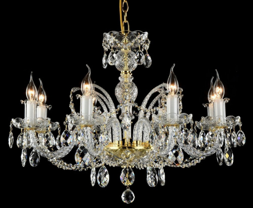 Подвесная люстра MAYTONI Lira DIA907-PL-08-G купить по низкой цене