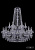 Подвесная люстра Bohemia Ivele 1409/12+6/300/h-94/2d/Ni