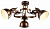 Потолочная люстра Arte Lamp MARTIN A5216PL-3BR