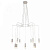 Подвесная люстра MAYTONI Davida MOD035PL-12W