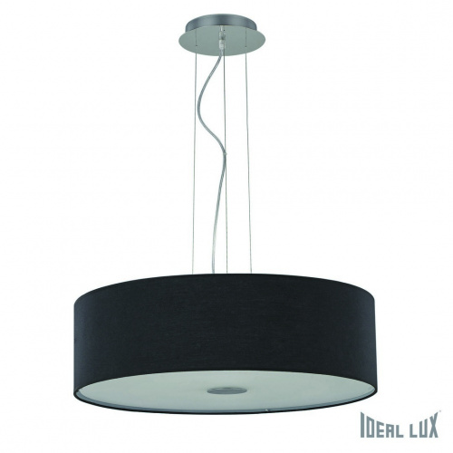 Подвесная люстра Ideal Lux WOODY SP5 NERO купить по низкой цене
