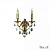 Бра Ideal Lux GIOCONDA AP2 ORO
