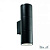 Уличное бра Ideal Lux GUN AP2 SMALL NERO